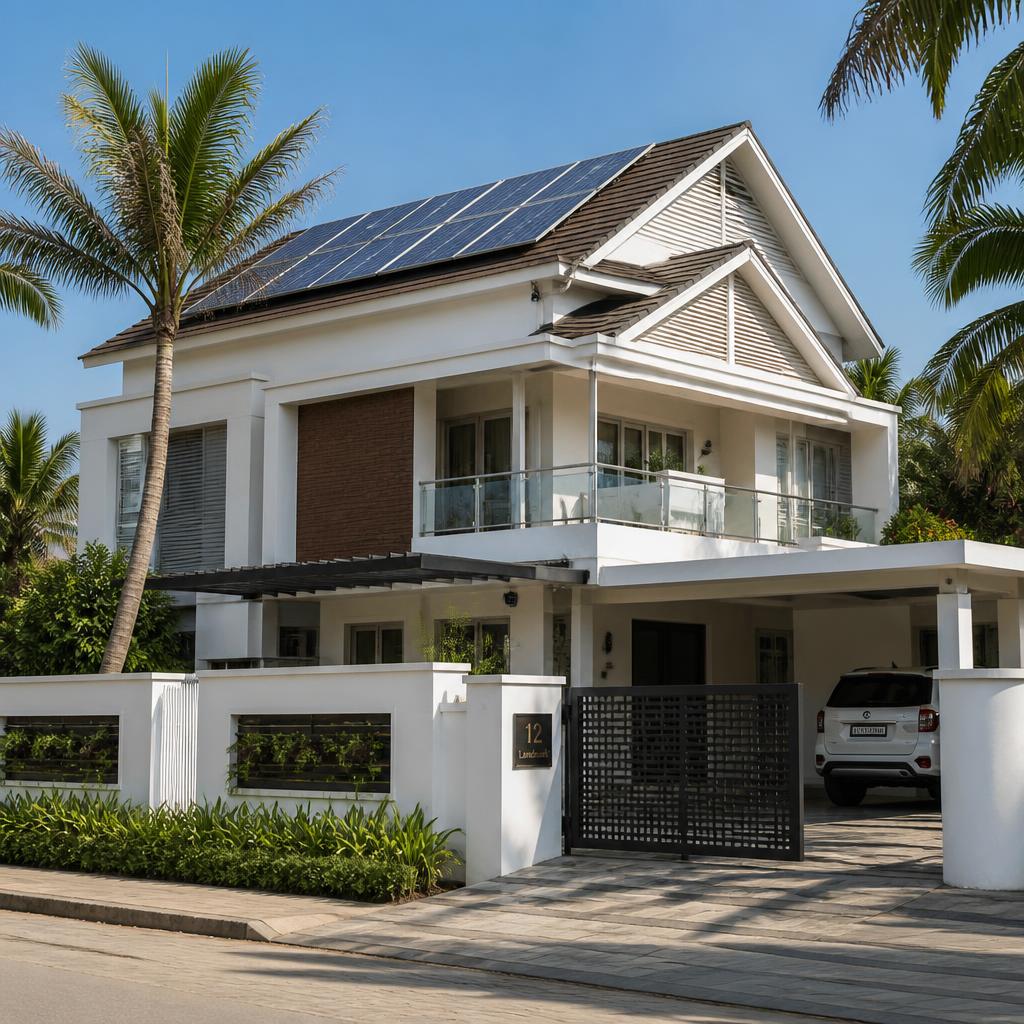 Villa Rooftop On-Grid